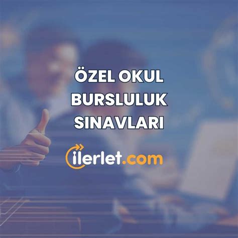 bursluluk sınavları ne zaman